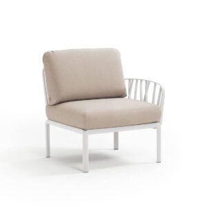 Armchair with one armrest